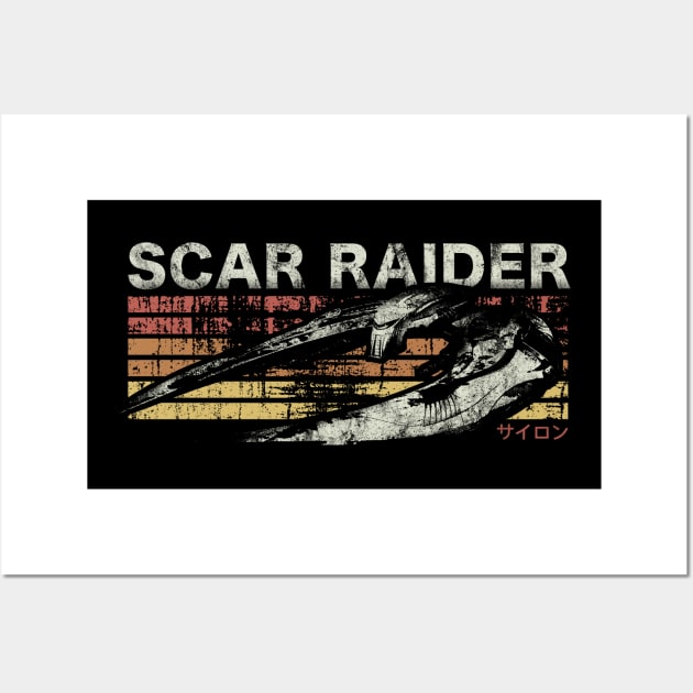 Retro Scar Raider Wall Art by FanFreak